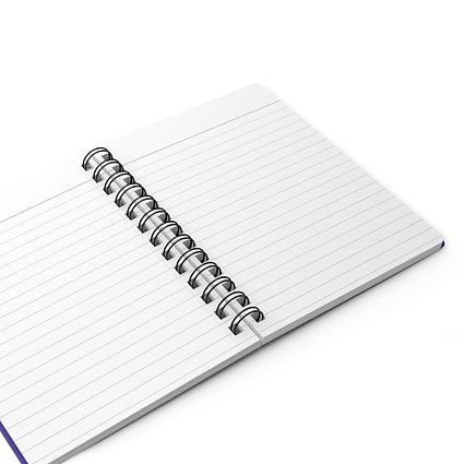 Notebook Source | Lotus Spiral Notebook | Purple - Image 2